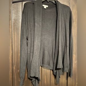 Cato, black cardigan, XL